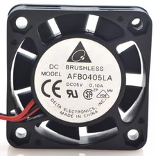 Delta AFB0405LA 5V 0.1A 4010 4CM Dual Ball Cooling Fan picture