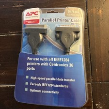 APC Parallel Printer Cable 6 Feet/1.8m IEEE1284 Centronics 36 High Speed picture