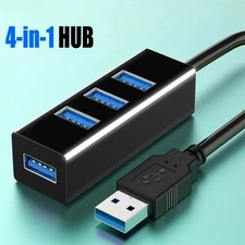 4-Port USB 2.0 Hub Extender Adapter  for PC, Laptop & More picture