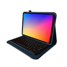 Navitech Blue Bluetooth Keyboard Case For ApoloMedia 11