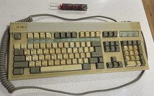 Vintage Focus FK-2001 Keyboard, White Alps Switches, Mechanical, Tested picture