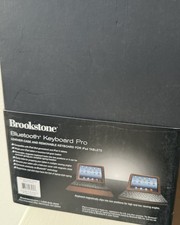 Brookstone Bluetooth Removable Keyboard Pro Leather Case and Keyboard iPad 3rd G picture