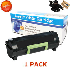 1 Pack 60F1H00 601H Toner For Lexmark MX310dn MX410de MX510de MX511de MX610de picture