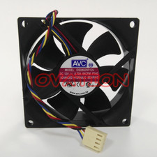 fan DC12V 0.70A 80×80mm×25mm 4pin PWM For AVC DS08025R12U Speed control Cooling picture