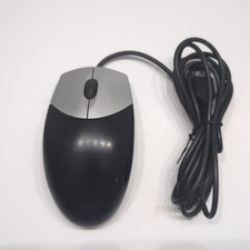 Vintage DELL Logitech USB Optical Mouse M-UR69 Wired Dark Grey Fully Tested Mint picture