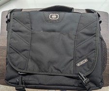 OGIO Upton Messenger Laptop Bag 417015 Black Gray Fits 17