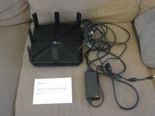 TP-Link AC5400 Wireless Wi-Fi Tri-Band Gigabit Router - Archer C5400 w/charger picture