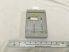 (1) NEW Heyday Clip-On Microphone Omnidirectional Condenser Mic - STONE WHITE picture