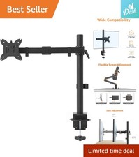 Heavy-Duty Adjustable Monitor Arm for 13-32