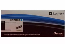 Genuine LEXMARK 82K1UC0 / CX860 Ultra High Cyan Return Cartridge New In Open Box picture