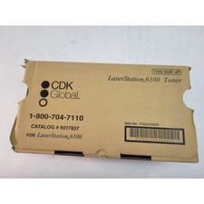 Genuine CDK Global LaserStation 6100 Black Toner Cartridge -6017837- New in Box picture