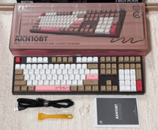 ABKO AKN10BT 8K Silent Wireless Mechanical Keyboard Chocolate 45g Rapid Trigger picture