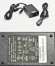 NEW SL Power Plug-In 3-Pin AC DC Adapter TE60A1248F02 12V 5A  60W w/ AC Cord picture