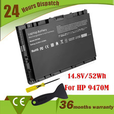 BT04XL Laptop Battery for HP EliteBook Folio 9470m 52Wh 687945-001 687517-2CT  picture