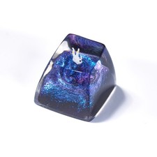 Aesthetic Astronaut Galaxy Keycap SA Profile Dark Blue Galaxy Keycaps Artisan... picture