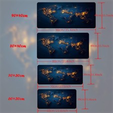 1pc World Map Light Pad, for Desktop, Games, Office Decoration, Non-slip Rubbe picture