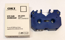 1x OKI DP-5000 series ink cartridge DYE SUB OVERCOAT cassette ribbon picture