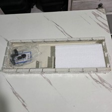 Under Desk Cable Management Tray 16.9-29.1 In Clamp-On Organizer Box for home picture