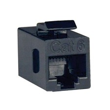 Tripp Lite Cat6 Straight Through Modular In-line Snap-in Coupler (N235-001) picture