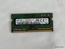 Samsung 4GB-1RX8-PC3L- 12800S -11-12-B4 Laptop Memory (M471B5173EB0-YK0) picture