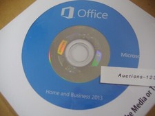 MS Microsoft Office 2013 Home and Business Full English DVD Version =NEW SEALED= picture