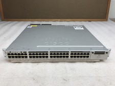 Cisco WS-C3850-48P-L 48-Port Gigabit PoE LanBase Switch w/ 2x PWR-C1-715WAC PSU picture