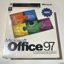 Microsoft Office 97 Professional Edition Suite CD-ROM for Windows 95/NT picture