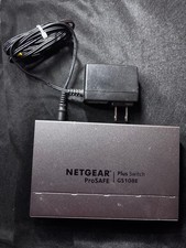NETGEAR ProSAFE 8-Port Gigabit Plus Switch GS108E - USED - Power Supply Included picture