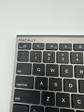 Macally Ultra Slim USB Wired Keyboard for Mac or PC picture