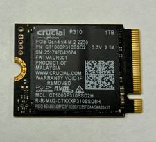 Crucial P310 2230 PCle Gen4 NVMe M.2 1TB Drive CT1000P310SSD2 picture