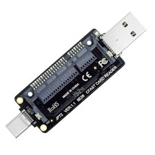 CFast Card Reader,USB 3.0 3.1Type A ＆ Type C Male to CFast 2.0 Card PCBA Adap... picture