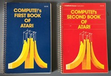 Compute's First Book of Atari (1981) & Second Book of Atari (1981) SHIPS FREE picture
