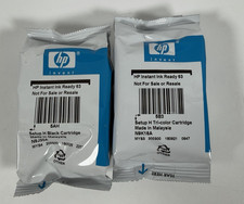 Genuine HP 63 Setup Ink Cartridges Black Tri-Color N9J30A N9K16A Sealed Lot picture