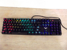 Havit Mechanical Blue Switches Gaming Backlit Keyboard HV-KB393L TESTED WORKING picture