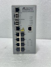 Allied Telesis AT-IFS802SP/PoE(W) 48VDC,3A F/W V1.04 Switch picture