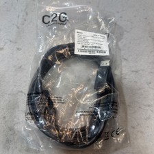C2G DisplayPort Cable Unisex 6FT Black Latched Male to Male 54401 New In Package picture