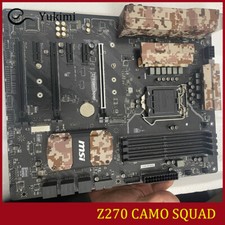 FOR MSI Z270 CAMO SQUAD LGA 1151 DDR4*4 64GB HDMI DVI-D ATX Ｍotherboard Test OK picture