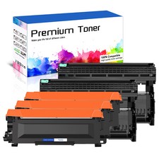 3PK TN450 Toner + 2PK DR420 Compatib for Brother MFC-7360N MFC-7460DN MFC-7860DW picture
