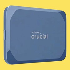 Crucial X10 2TB Portable SSD USB 3.2 USB-C External Solid State Drive - Blue picture