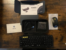 SAMSERS KM01 Foldable Bluetooth Keyboard & Mouse Set QWERTY English 1600DPI picture