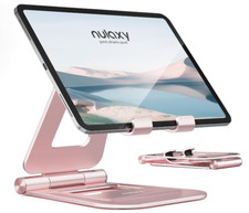 Dual Stand Fully Adjustable Desktop Tablet Holder Accessories for Office Kindle picture