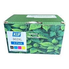 KUF 962XL High Yield Ink Cartridge 4-Pack Black Cyan Magenta Yellow picture