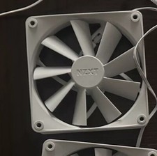White NZXT F120Q 120mm 74.26 CFM PC Case Fan picture