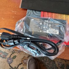 BRAND NEW, HP 120 W POWER ADAPTER,100-240,50/60HZ, OUTPUT 18.5V-6.5A BRAND NEW picture