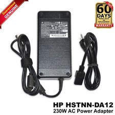 HP EliteBook 8540w 8560w 230W 19.5V Laptop Power Adapter HSTNN-DA12 677765-001 picture