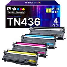 E Z Ink TN436 4 Pack High Yield Toner Cartridges for Brother Printers picture