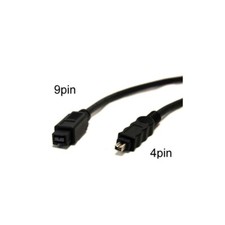 9 Pin to 4 Pin Firewire-800/400 Bilingual Cable (18