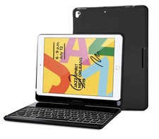ProCase 360° Rotation Backlit Keyboard Case for iPad 10.2