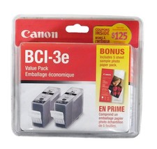 Canon BCI-3e/4479A274 Black Value 2 Pack Ink Cartridge - New in Box picture