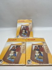 3x. Kodak Photo Paper 20sheets 4